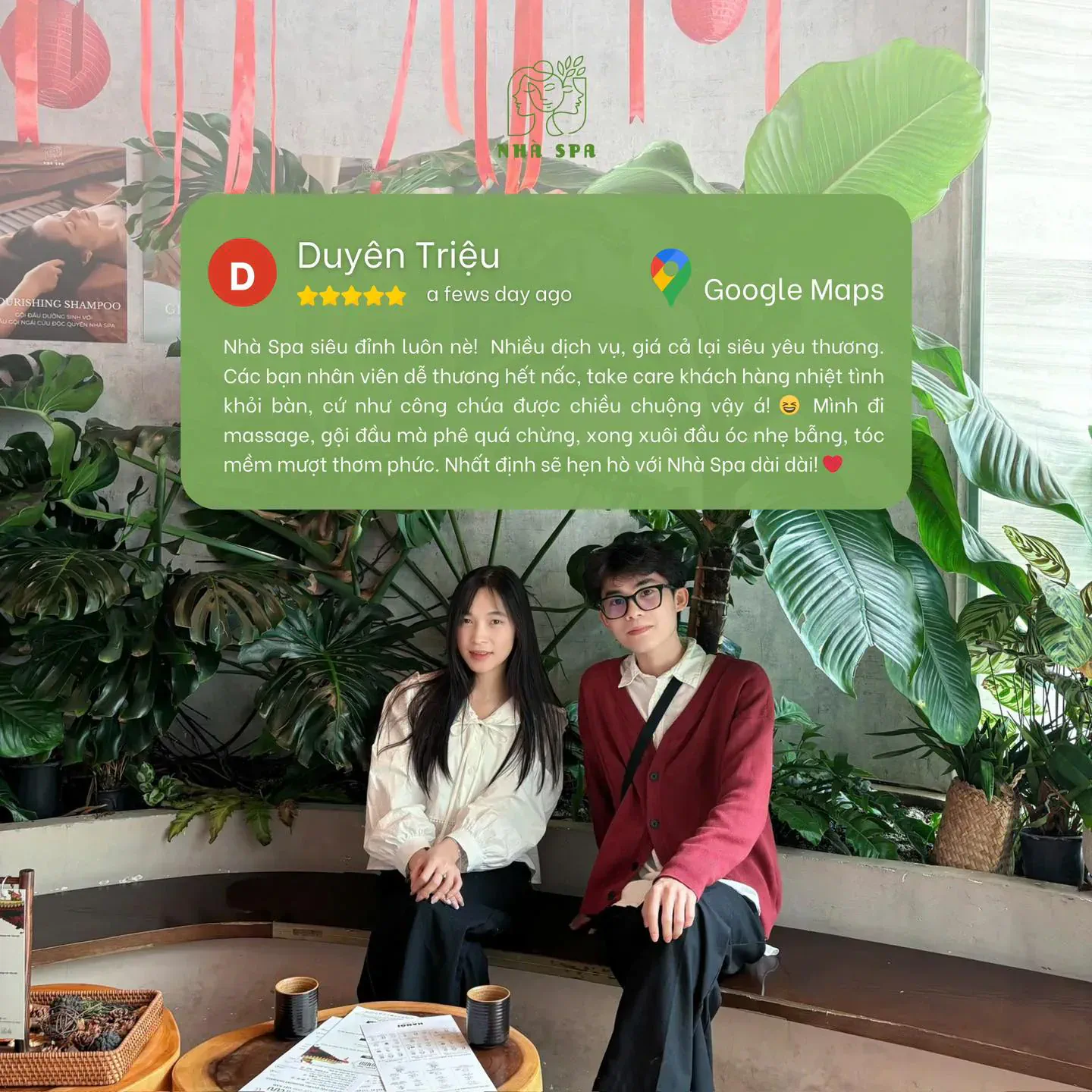 Đánh giá khách hàng về Nhà Spa