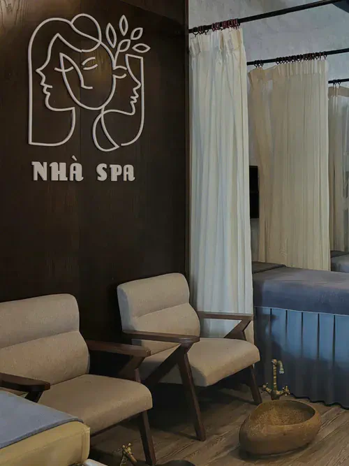 không gian spa đẹp