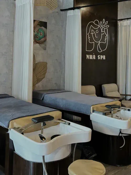 không gian spa đẹp